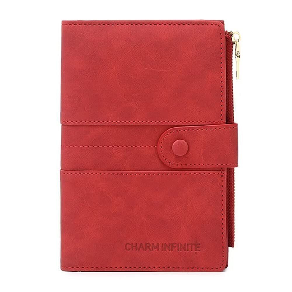 4893 Passport and Card Holder RFID Blocking Card Case Slim Travel Wallet